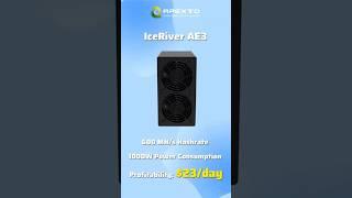 IceRiver AE3 ASIC Miner – 600MH/s Aleo Mining Beast!
