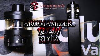 AROMAMIZER TITAN 41MM RDTA BY STEAM CRAVE ] THE BIG BEAST!!! [ WGD VAPES