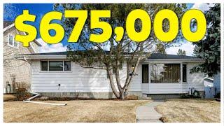 Tour a $675,000 1963, 1200 sq ft home + large lot in Lakeview, Calgary