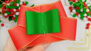 How to Make Easy Hair Bows with Grosgrain Ribbons | Simple DIY Hair Bow Tutorial 