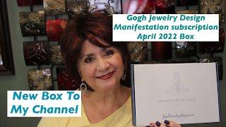 Gogh Jewelry Design Manifestation Box /Jewelry & Crystal Subscription/April 2022 Box