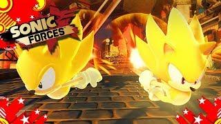 Sonic Forces - All Super Sonic Stages (All S Ranks) | Modern, Classic and Tag Team Gameplay