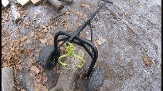 Moving logs with a log arch