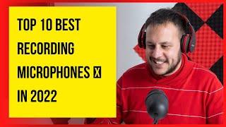 TOP 10 best recording microphone️ in 2022 | Low budget microphone for streaming