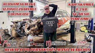 MARKELEVIČIUS #99 MANO KOVINĖ AUDI S6 BULKA RUOŠIAMA SEZONO UŽDARYMUI UUOGINIUOSE!