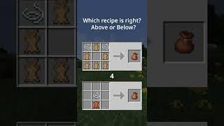 Bundle Crafting Recipe in Minecraft Java and Bedrock Edition