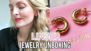 LINJER JEWELRY REVIEW️FINE JEWELRY HAUL | My Pretty Everything