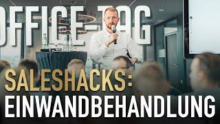 Saleshacks - Einwandbehandlung meistern mit Korab Dreshaj (Q&A Office-Tag)