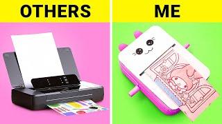 BRILLIANT CARDBOARD IDEAS || Cute DIY Printer! Smart Parenting Crafts & DIY Toys by 123 GO! SCHOOL