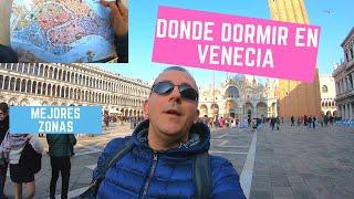 Donde Alojarse en Venecia  Mejores zonas donde dormir, hoteles recomendados