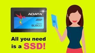 ADATA presents: reasons to get an SSD