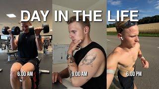 Day in the life as a full time content creator | 100k ultra marathon prep