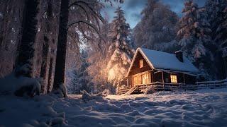 Peaceful Relaxing Music, Soothing Instrumental Music️First Snow of November ~ Soft Winter Piano