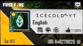 ICECOLD FF || HIGHEST LEVEL OF INDIA