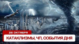 Новости сегодня 26.10.2024. Катаклизмы за день, ЧП, события дня