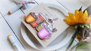 3 Color Copic Combos for Fall with Kelly Taylor