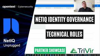 Technical Roles | NetIQ Identity Governance (IG)