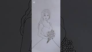 Girl drawing #girldrawing #drawingtutorial #drawing #shortvideo