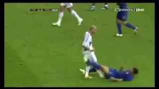 Зинедин Зидан. Удар головой в Марко Матерацци. Финал ЧМ-2006