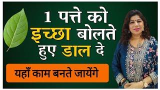 1 पत्ते का खास उपाय बनाएगा आपके काम | Induuji Ke Remedies