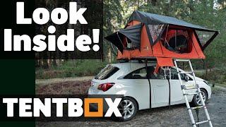 LOOK INSIDE | TentBox Lite | Car Roof Tent