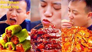 Extreme Spicy Food -Pepper Meat Challenge | Comedy Eating Mukbang | Cooking With ShiShen