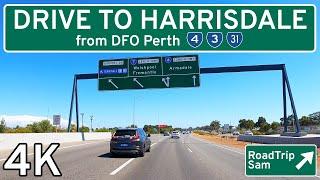 DFO Perth to Stockland Harrisdale - Western Australia -  4K / Raw Audio / POV