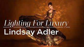 Lighting For Luxurious Images: Create Impactful Lighting Using Lindsay Adler Signature Gold Backdrop