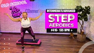 60 MIN - OLD SCHOOL HIP HOP - STEP AEROBICS WORKOUT - 135 BPM PLUS - #416