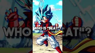 Who Is Beat In Super Dragon Ball Heroes? #shorts #dragonballsuper #superdragonballheroes