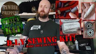 Sewing Kit For Your Bug-Out Bag! Why It's Better To make Your Own!