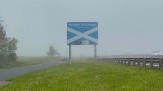 UK border - Scotland side