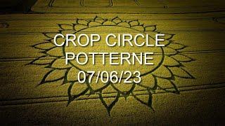 Sun Crop Circle | Potterne | Wiltshire | 07/06/23