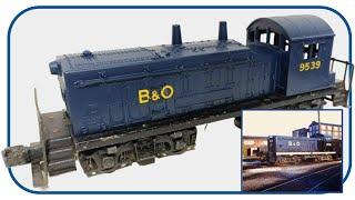 Make A Custom Lionel B&O Switcher!