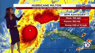 Hurricane Milton: 8 p.m. advisory