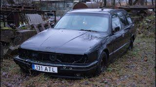 Starting BMW E34 525TDS After 10 Years + Test Drive