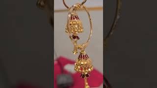 gold jhumka Bali earnings#ytshorts #viral #design #goldcollection apporx price-86,000