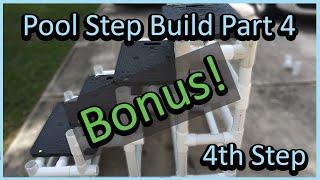 DIY Above Ground Pool Steps: How To Part 4 #poolsteps#diy#howto