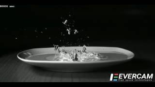 Тестовое видео высокоскоростная камера Evercam падение тел