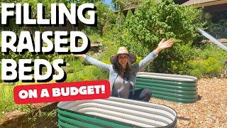  How to Fill Raised Garden Beds on a Budget With Materials You Already Have! 