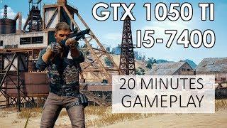 PUBG [Release Game] | 2 Maps | Best Settings | GTX 1050 Ti | i5-7400 |1080p