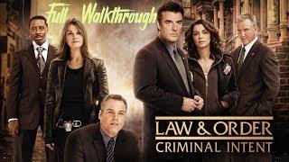 Law & Order Criminal Intent - Full Walkthrough (HD)