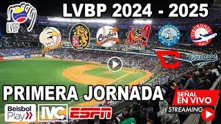 Así se Jugará la primera Ronda de la LVBP 2024 – 2025 donde ver la LVBP NUEVA TEMPORADA