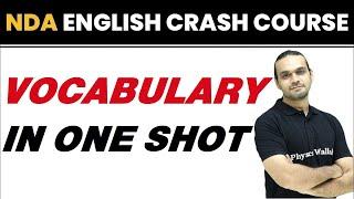 VOCABULARY in One Shot || NDA English Crash Course