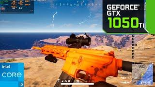 PUBG : GTX 1050 Ti + i5-12400F : Low Graphics