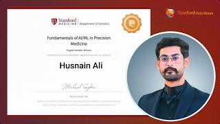 Husnain Ali Testimonial | Stanford Data Ocean