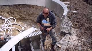 Ask the Pool Guy: Hybrid How to Blend Steel Walls and Rebar {Hybrid Pool Construction}