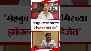 Nitesh Rane On Mehboob Shaikh | मेहबुब शेखला मिरच्या झोंबल्याच पाहिजेत : नितेश राणे