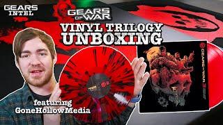 Gears of War Trilogy - Vinyl UNBOXING feat. GoneHollowMedia