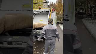 Тест мусоровоза  #мусоровоз #shorts #тест #обзор #retrucks #мусоровоз #обзор #грузовик